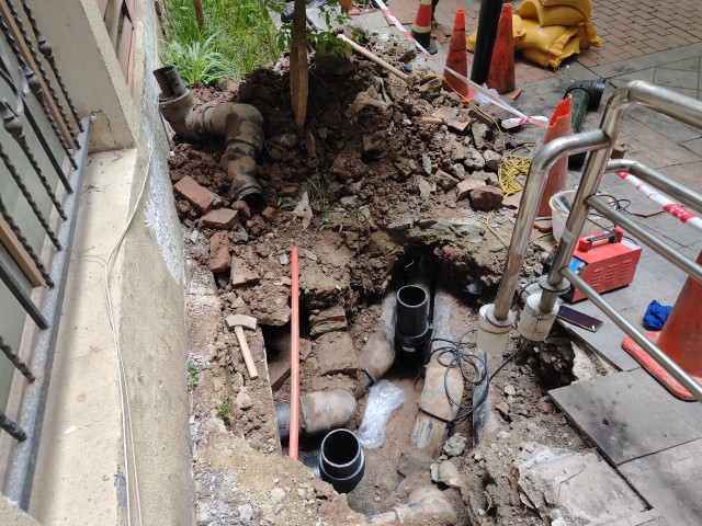 常德市西洞庭管理区消防水管漏水探漏